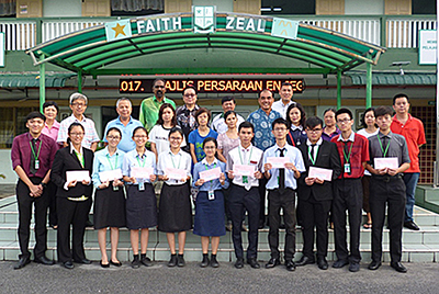 Student welfare support presented at St. Paul’s Institution Secondary.
